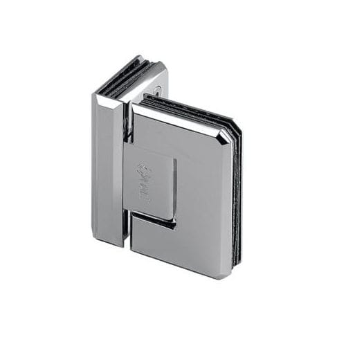 Charnière pour porte en verre -  OSH-4-CP - OZONE OVERSEAS LTD. - pour porte de douche / en inox / à ressort