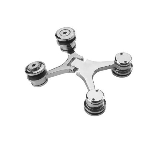 Charnière pour porte en verre - OPSH-22 - OZONE OVERSEAS LTD. - pour porte de douche / en inox / à ressort