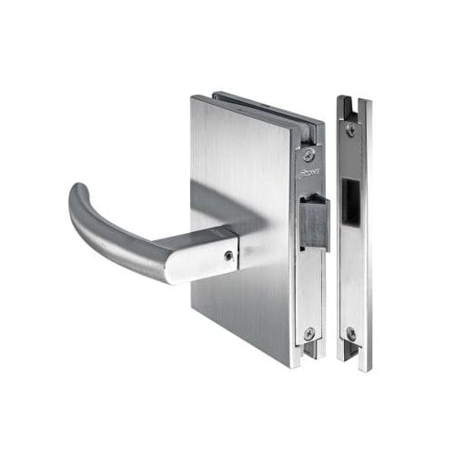 Poignée pour porte en verre - OSSPL-LATCH-111 - OZONE OVERSEAS LTD. - en inox / contemporaine / avec serrure intégrée