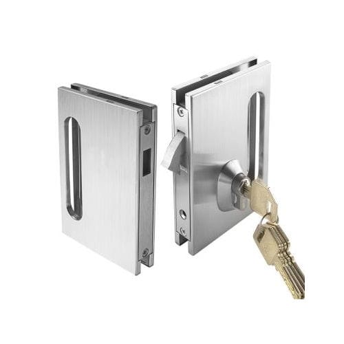 Serrure mécanique - OSSPL-SDL-111-G - OZONE OVERSEAS LTD. - pour porte en verre / 1 point