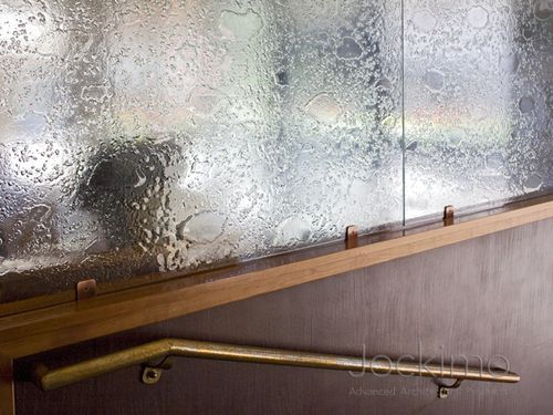 Panneau de construction en bambou - WATER WALL  - Aag-glass - en bois / en béton / en béton armé