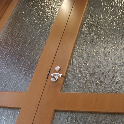 Panneau en verre à motif - NASHVILLE - Aag-glass - texturé / translucide / pour porte
