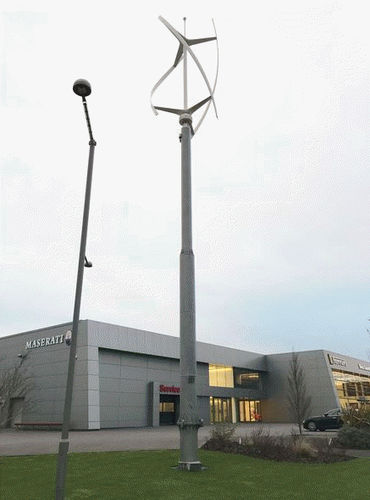 Éolienne à axe vertical - QR6  - QUIET REVOLUTION - tripale / onshore