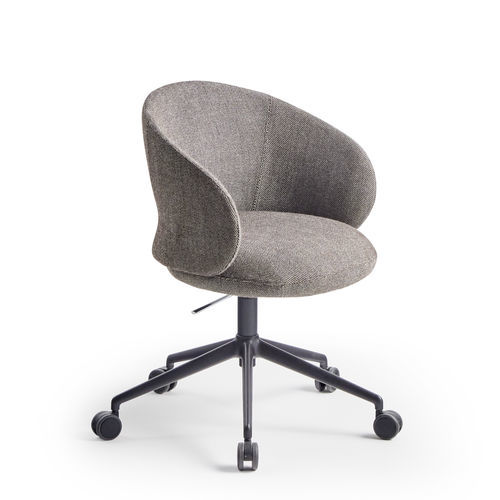 Chaise de bureau contemporaine - POTTOLO - Alki - d'intérieur / en tissu / en cuir