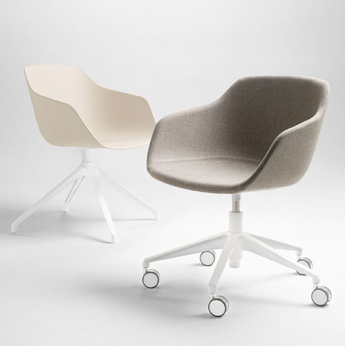 Chaise de bureau contemporaine - KUSKOA - Alki - d'intérieur / en bioplastique / en bois