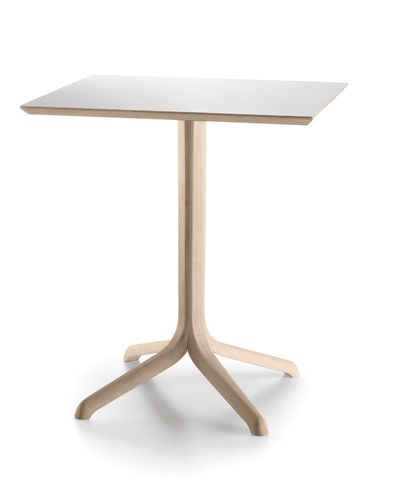 Table bistrot contemporaine - JANTZI - Alki - en chêne / en pin / en mélaminé