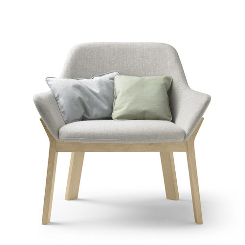 Fauteuil contemporain - KOILA - Alki - en simili cuir / en cuir / en tissu