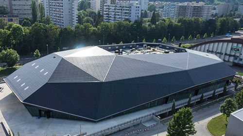 Panneau photovoltaïque monocristallin - MEGASLATE® 170 W - 3S SWISS SOLAR SYSTEMS - intégré au bâtiment / BIPV