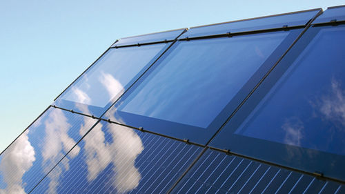 Panneau solaire thermique plan - MEGASLATE® - 3S SWISS SOLAR SYSTEMS - pour l’intégration architecturale / avec cadre