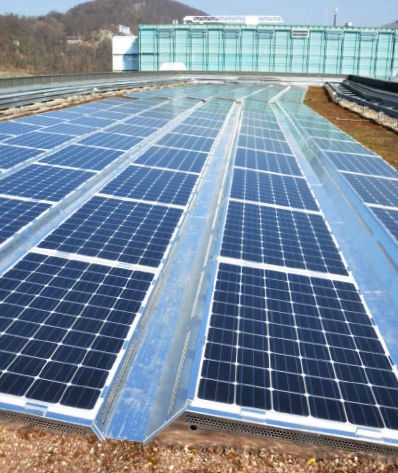 Système de montage pour toiture en tuiles - PEAKDESIGN 265 W - 3S SWISS SOLAR SYSTEMS - pour toit-terrasse / aérodynamique / solaire