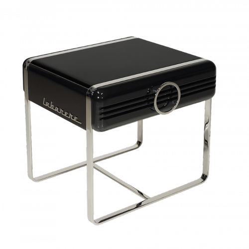 Table d'appoint contemporaine - DOLCE VITA : 29060 - LABARERE - en acier inoxydable / rectangulaire / avec tiroir