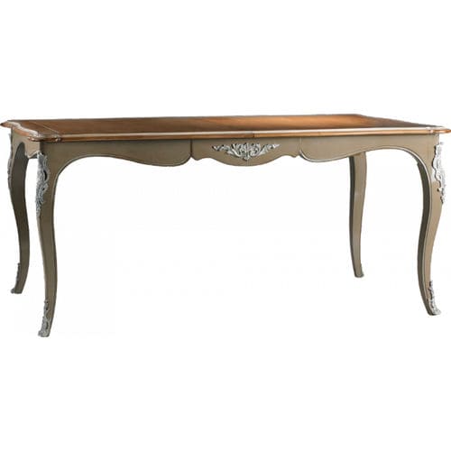 Table de style Louis XV - DUPLESSIS : 25140  - LABARERE - en bois / rectangulaire / à rallonge