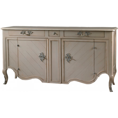 Buffet de style Louis XV - CHEVERNY : 37002 - LABARERE - en bois laqué / blanc