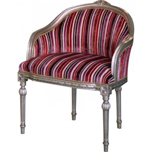 Fauteuil de style Louis XVI - MARIE ANTOINETTE : 60001 - LABARERE - en tissu / en bois