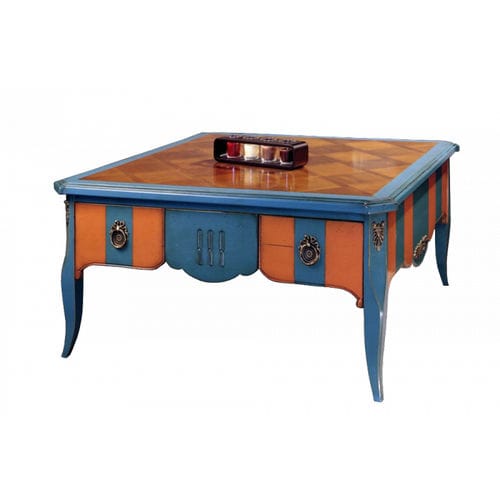 Table basse classique - POMPADOUR : 50771 - LABARERE - en bois laqué / carrée / avec tiroir