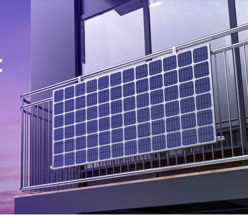 Panneau photovoltaïque monocristallin - Plug and Play - SUNERG SOLAR - coloré / pour toiture / pour balcon