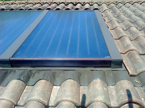 Panneau solaire thermique plan - H1T - SUNERG SOLAR - avec verre prismatique / avec cadre