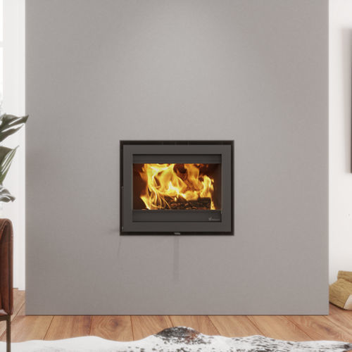 Insert de cheminée à bois - Dik Geurts - Instyle 600V Next - DRU - en acier / contemporain