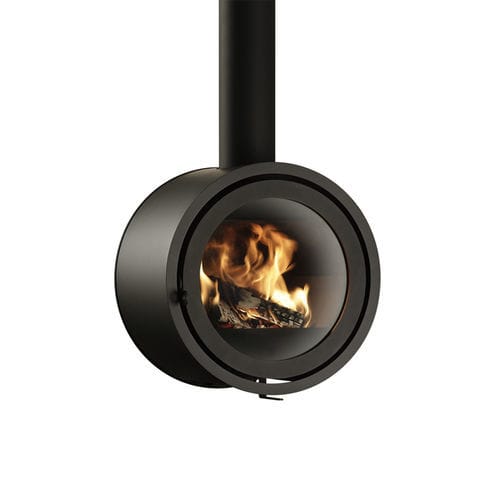 Poêle à bois - Dik Geurts - Odin Front, Fixed - DRU - 4 kW / 5 kW - 10 kW / suspendu