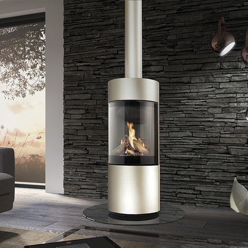 Poêle à gaz - DRU - Passo Pearl Eco Wave - DRU - 0 - 5 kW / 5 kW - 10 kW / au sol