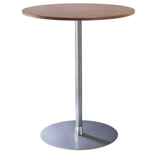 Table mange-debout contemporaine - BOBBIN : TBOP - Connection - en bois / ronde / pour établissement public