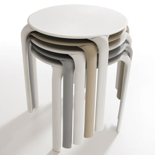 Table contemporaine - DROP - Connection - en polypropylène / ronde / carrée