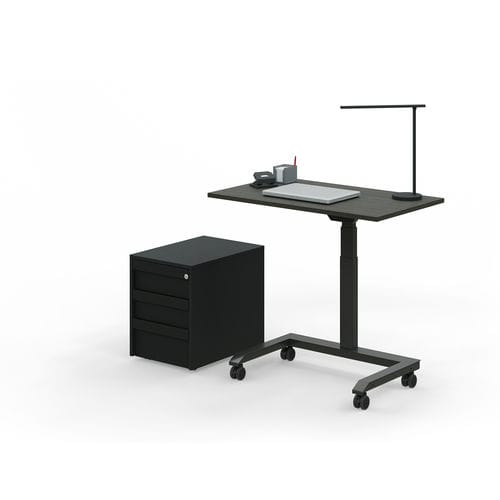 Bureau pour open space - MIA - Leuwico - sur pied / contemporain / en acier
