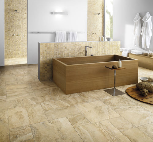 Carrelage en grès cérame - DARWIN : PINTA - Century - poli / de salle de bain / de sol