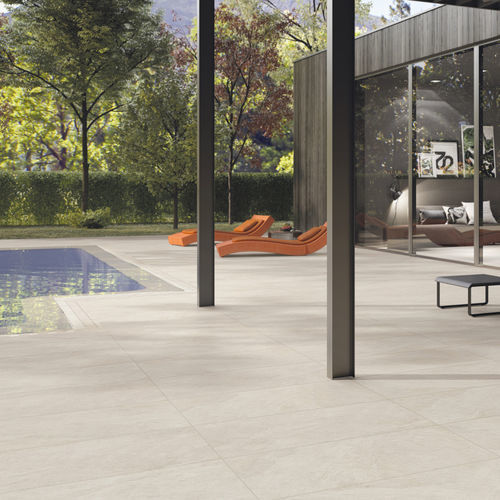 Carrelage en grès cérame - ECOSTONE - Century - poli / finition naturelle / d'intérieur
