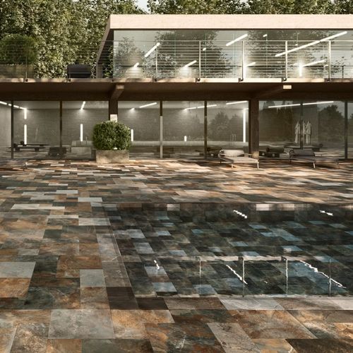 Carrelage en grès cérame - GEOLOGY - Century - finition naturelle / d'intérieur / d'extérieur