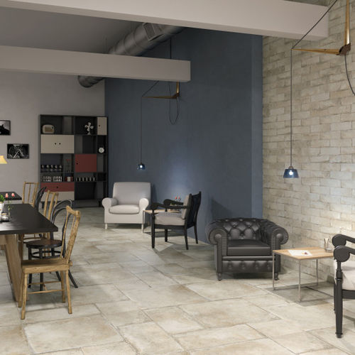 Carrelage en grès cérame - ESEDRA : PERGAMO - Naxos - mat / finition naturelle / d'intérieur