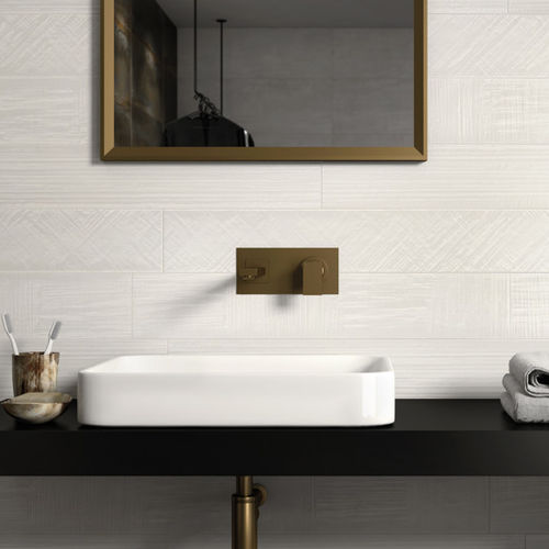 Carrelage en céramique - ACADEMY : TAVELLA MOONSTONE - Naxos - mat / texturé / de salle de bain