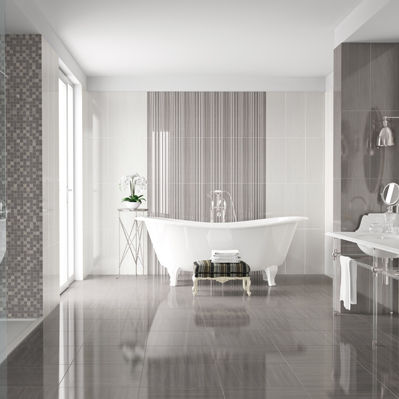 Carrelage en grès cérame - SOFT : FJORD - Naxos - poli / de salle de bain / de sol