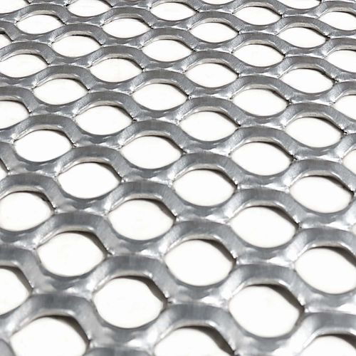 Grille métallique en acier inoxydable - ROUND  - Actis Furio - en aluminium / pour bâtiment / déployé