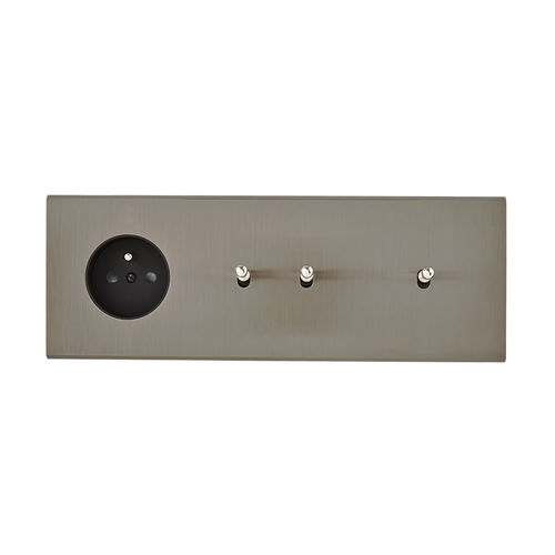 Prise de courant - Confidence - MOD ELEC - multiple / murale / encastrable
