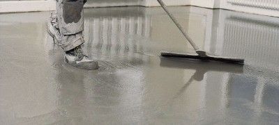 Enduit de lissage -  WEBER.FLOOR 4095 - Weber Industries - de sol / hydraulique
