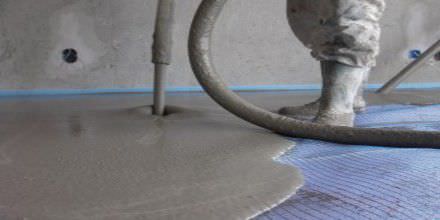 Mortier de ragréage - WEBER.FLOOR 4320 - Weber Industries - pour chape mince / de ciment