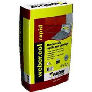 Colle en pâte pour carrelage - WEBER.COL RAPID - Weber Industries
