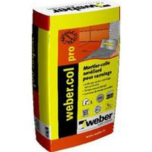 Mortier-colle - WEBER.COL PRO - Weber Industries