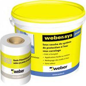 Mortier d'étanchéité - WEBER.SYS PROTEC - Weber Industries - pour maçonnerie
