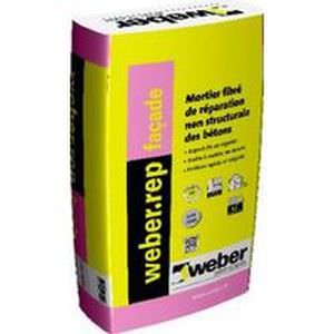Mortier de réparation - WEBER.REP FAÇADE - Weber Industries - pour béton