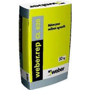 Mortier de réparation - WEBER.REP CL 630 - Weber Industries - pour béton