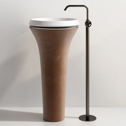 Vasque totem - FS CATINO - karol - en Solid Surface / en pierre naturelle / conique