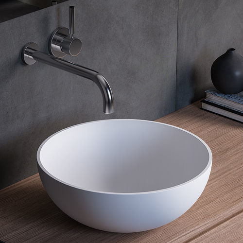 Vasque à poser - TW  - karol - en Solid Surface / brillante / finition mat
