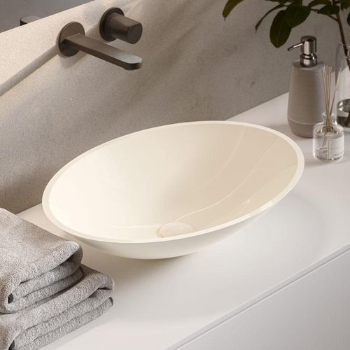 Vasque à poser - RG - karol - en Solid Surface / colorée / ovale