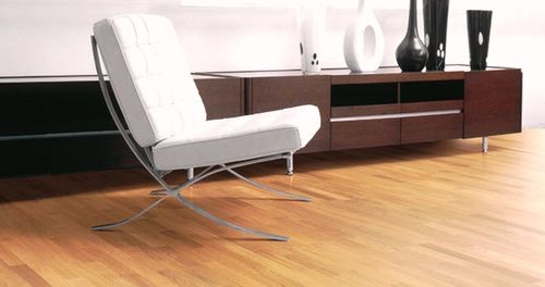 Parquet contrecollé - REGENT - STRIP: FAGGIO PREMIUM - Woodco - en hêtre / laqué / à coller