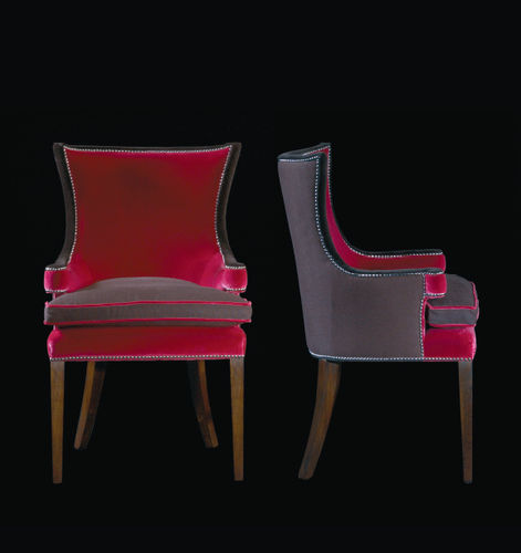 Chaise classique - LAUNAY - William Yeoward - en tissu / résidentielle / sans accoudoirs
