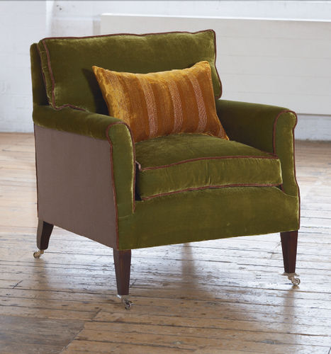 Fauteuil classique - LAUSANNE - William Yeoward - en tissu / à roulettes