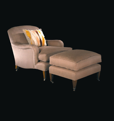 Fauteuil classique - PERCY - William Yeoward - en tissu