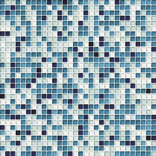 Mosaïque en verre - CR.0540 MAREA G - Mosaico + - texturée / d'intérieur / murale